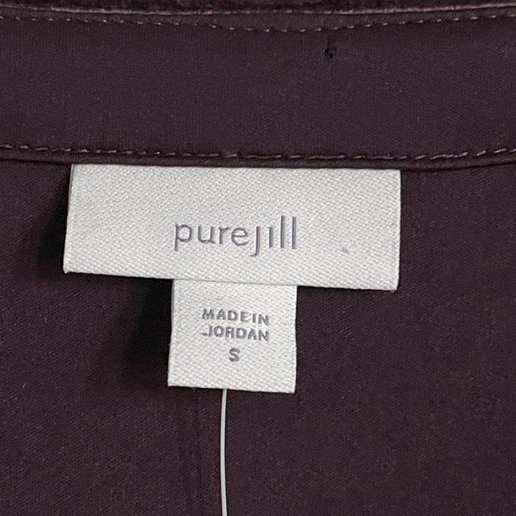 Pure Jill by J.Jill Velour Pocket Dress | Violet Plush Velvet | Size Small | NWT - Picture 6 of 8